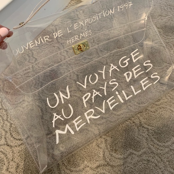 Hermès Kelly vinyl bag - Picture 5 of 6